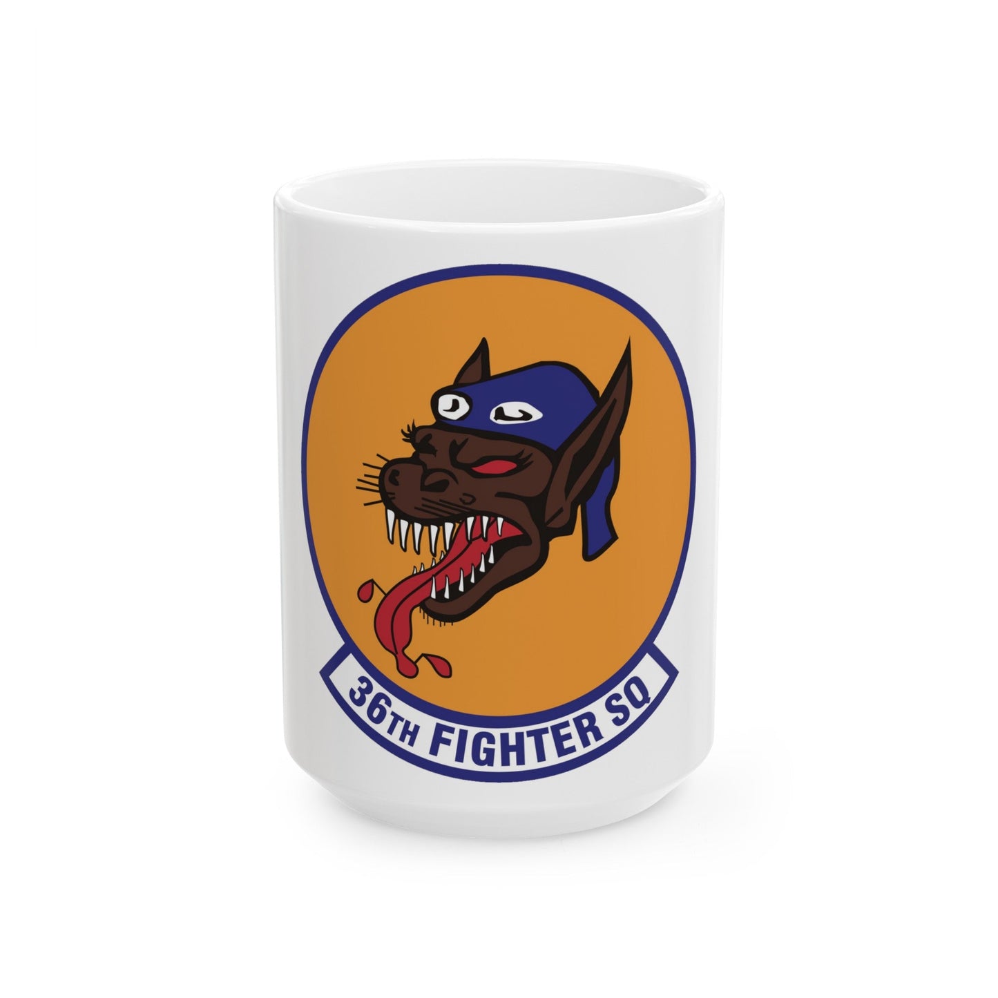 36th Fighter Squadron (U.S. Air Force) White Coffee Mug-15oz-The Sticker Space