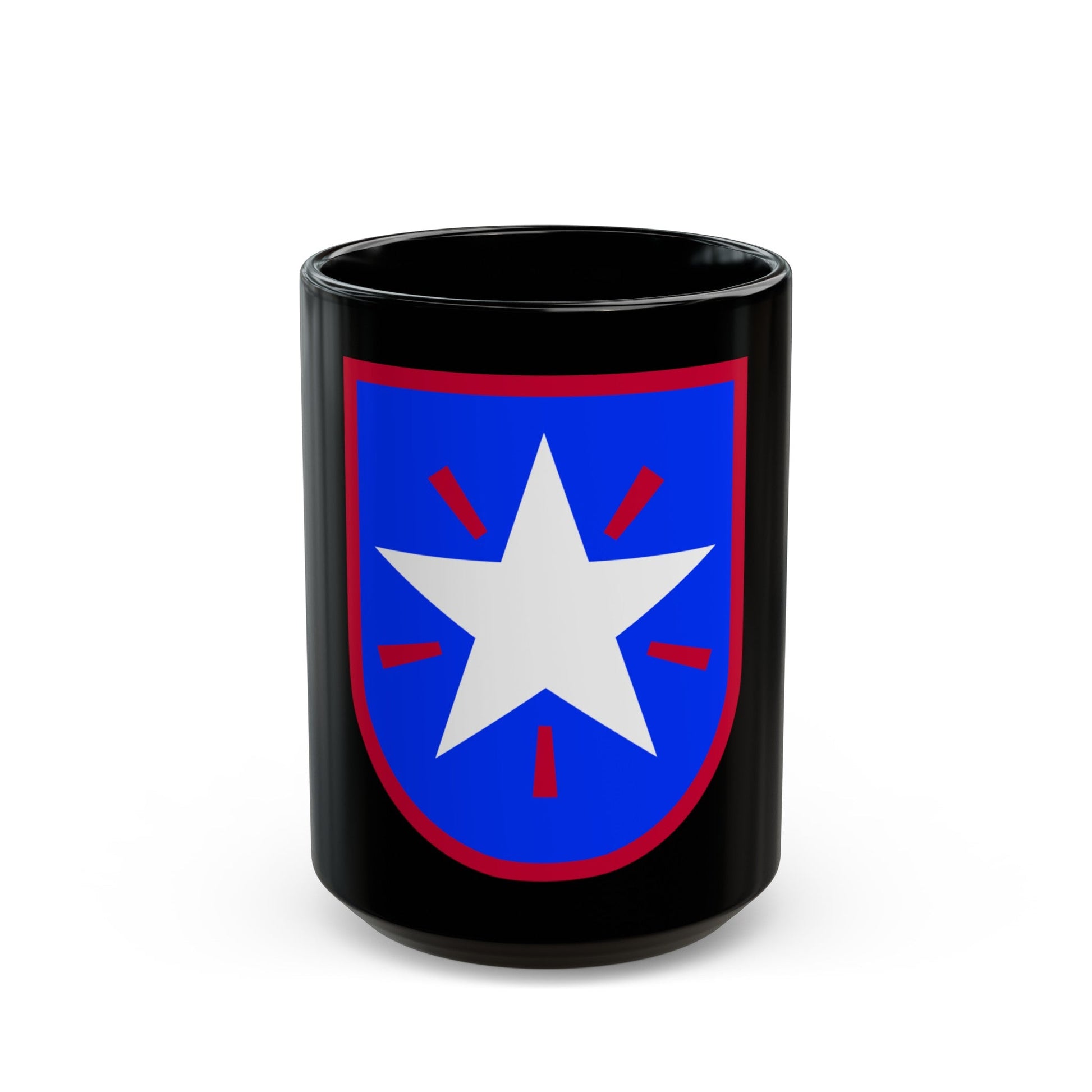 36th Infantry Brigade (U.S. Army) Black Coffee Mug-15oz-The Sticker Space