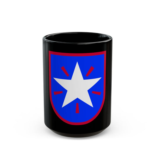 36th Infantry Brigade (U.S. Army) Black Coffee Mug-15oz-The Sticker Space