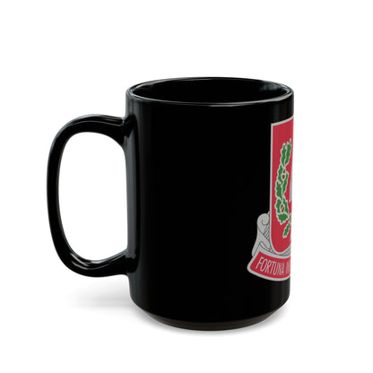 37 Engineer Battalion (U.S. Army) Black Coffee Mug-The Sticker Space