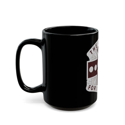 37 Medical Battalion (U.S. Army) Black Coffee Mug-The Sticker Space