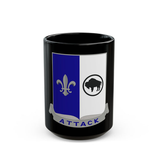 371 Infantry Battalion (U.S. Army) Black Coffee Mug-15oz-The Sticker Space