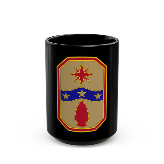 371 Sustainment Brigade (U.S. Army) Black Coffee Mug-15oz-The Sticker Space