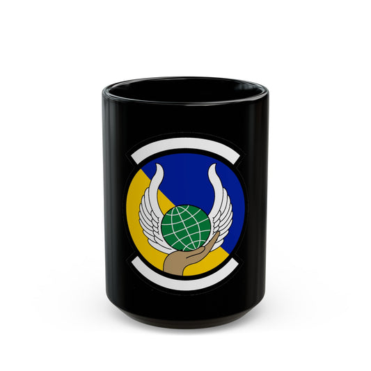 374 Force Support Squadron PACAF (U.S. Air Force) Black Coffee Mug-15oz-The Sticker Space