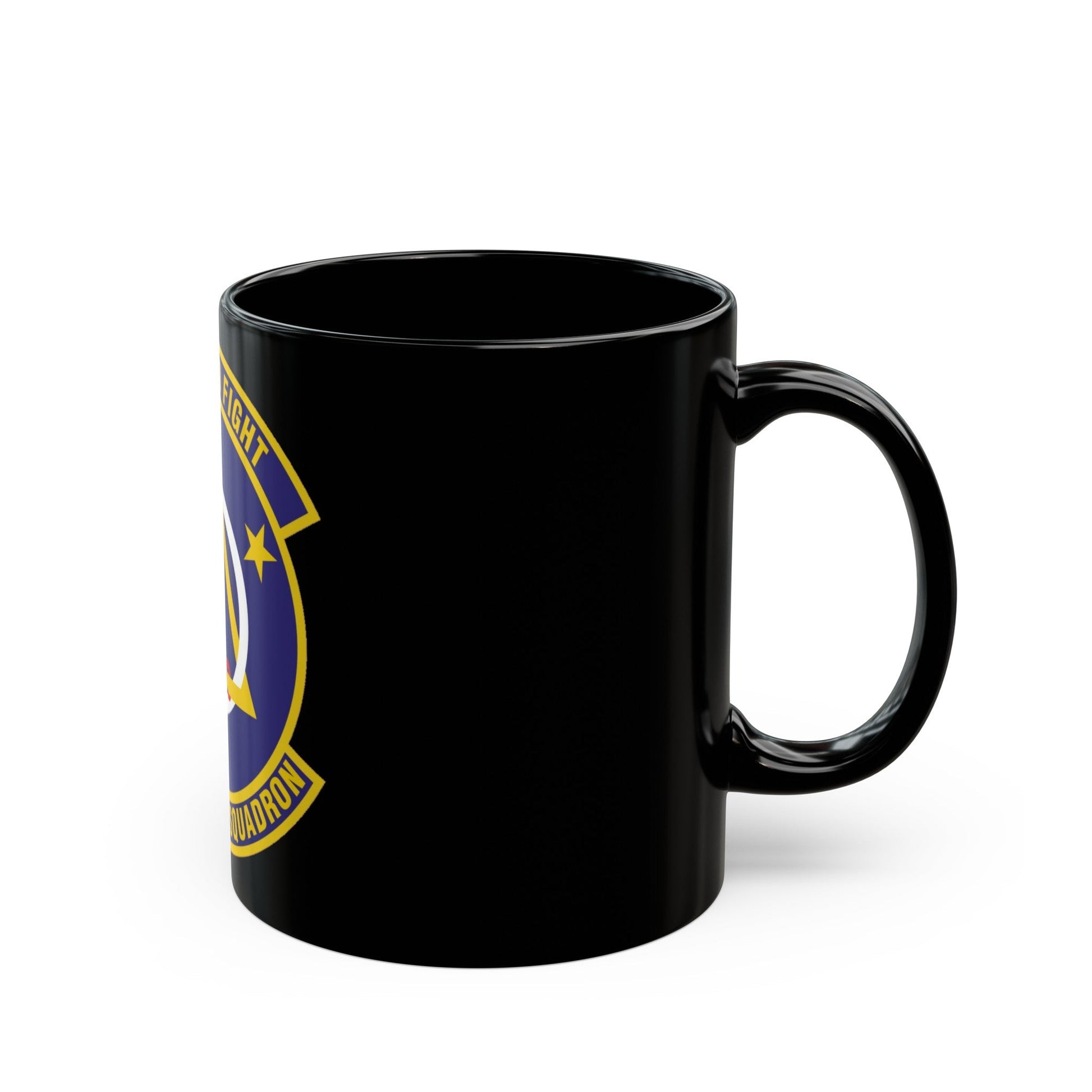 374th Dental Squadron (U.S. Air Force) Black Coffee Mug-The Sticker Space