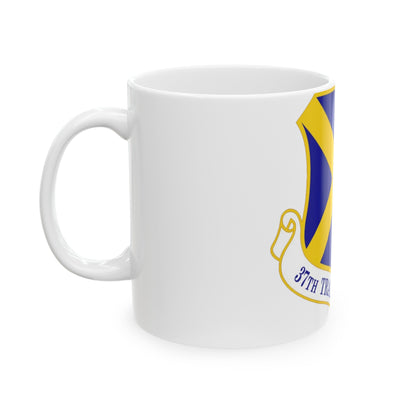 37th Training Wing (U.S. Air Force) White Coffee Mug-The Sticker Space