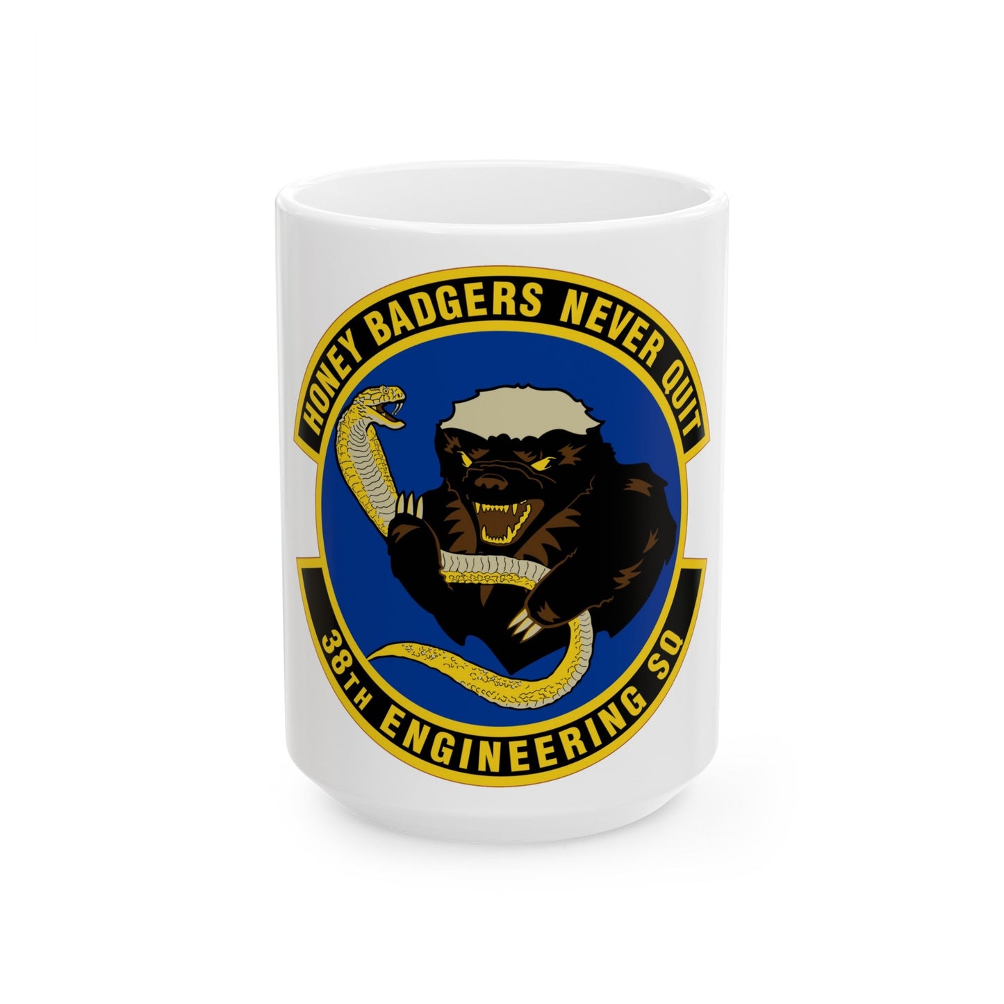 38 Engineering Squadron ACC (U.S. Air Force) White Coffee Mug-15oz-The Sticker Space