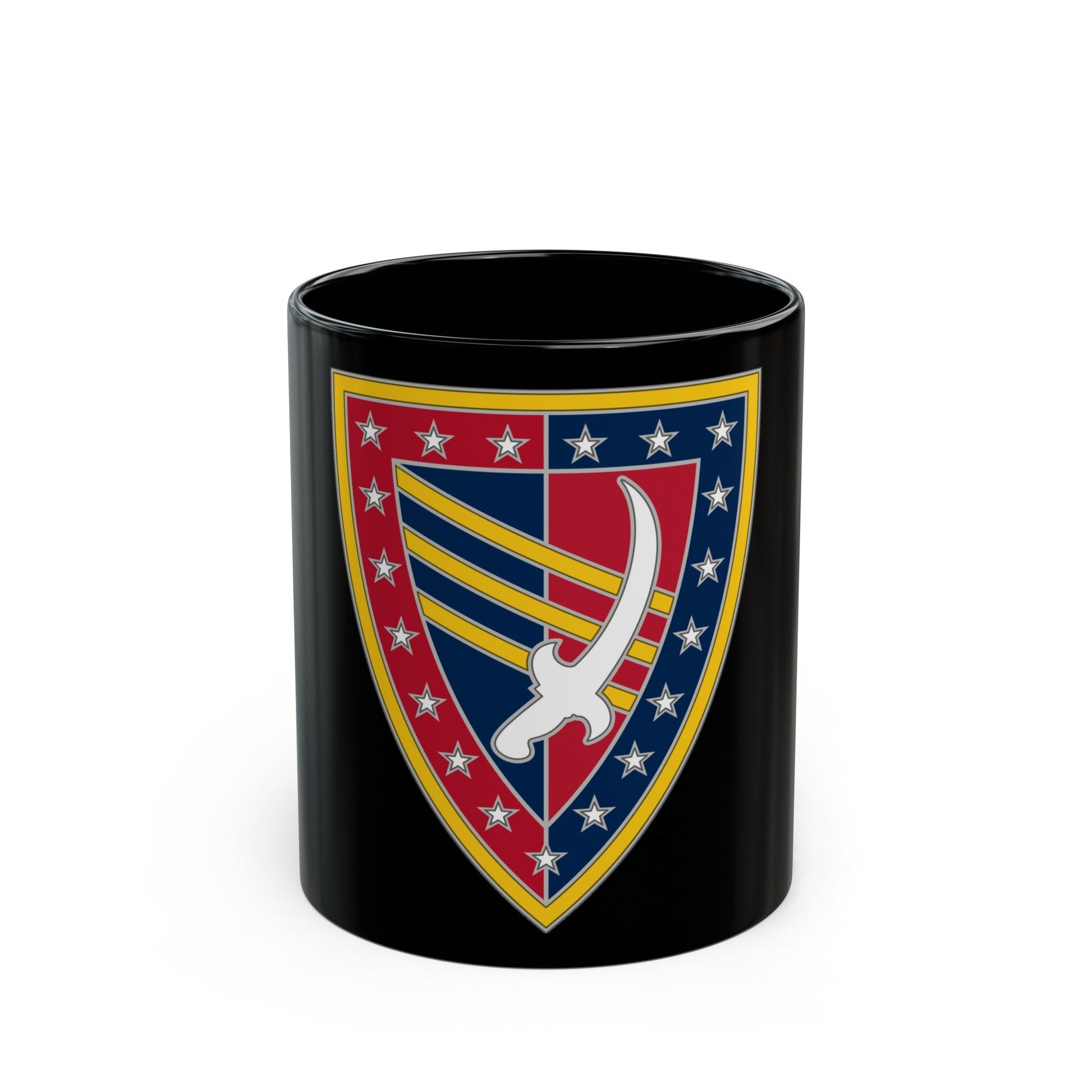 38 Sustainment Brigade (U.S. Army) Black Coffee Mug-11oz-The Sticker Space