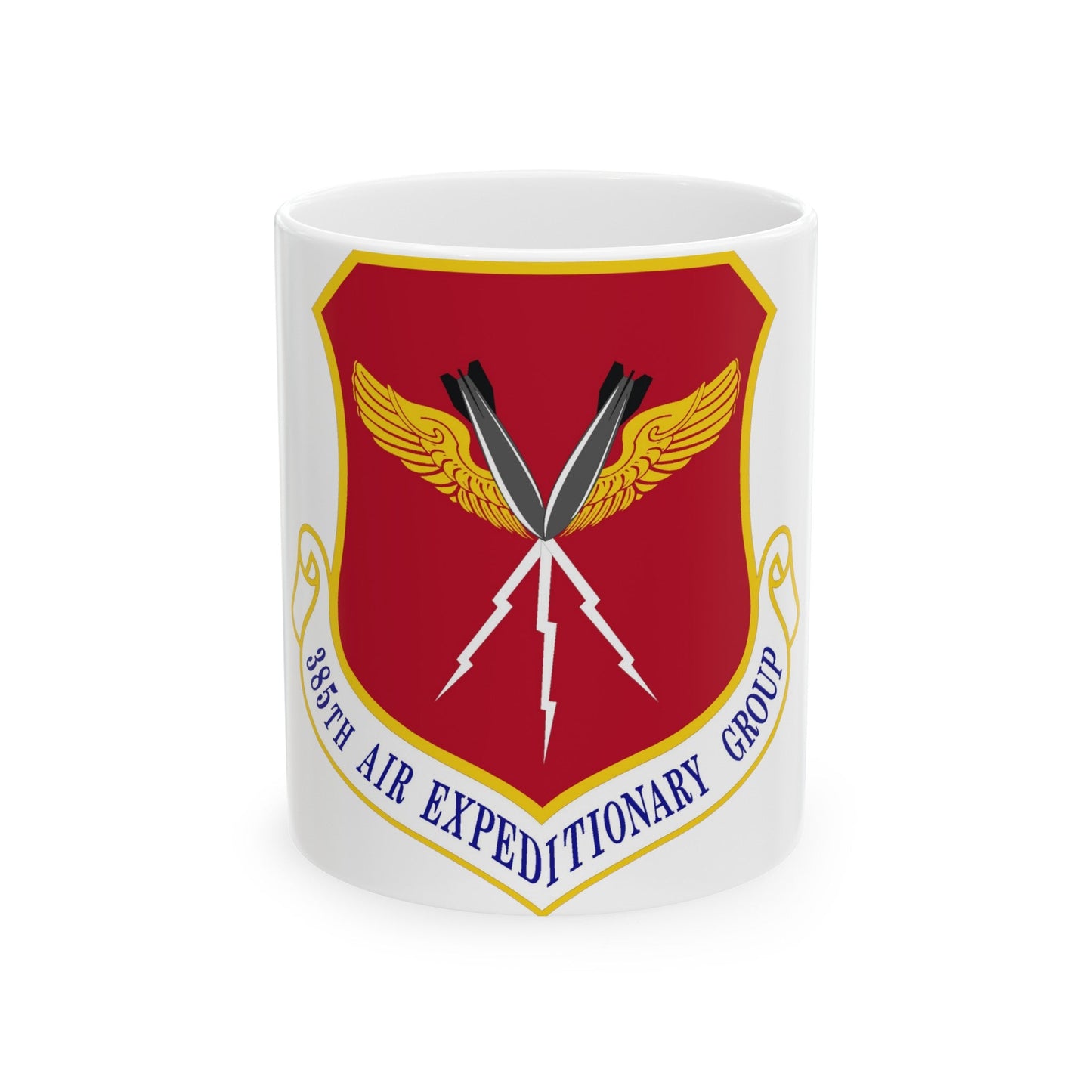 385th Air Expeditionary Group (U.S. Air Force) White Coffee Mug-11oz-The Sticker Space