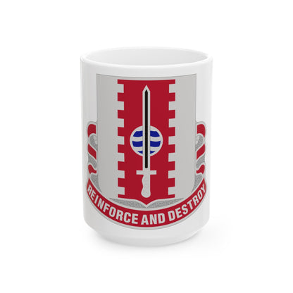 386 Engineer Battalion (U.S. Army) White Coffee Mug-15oz-The Sticker Space
