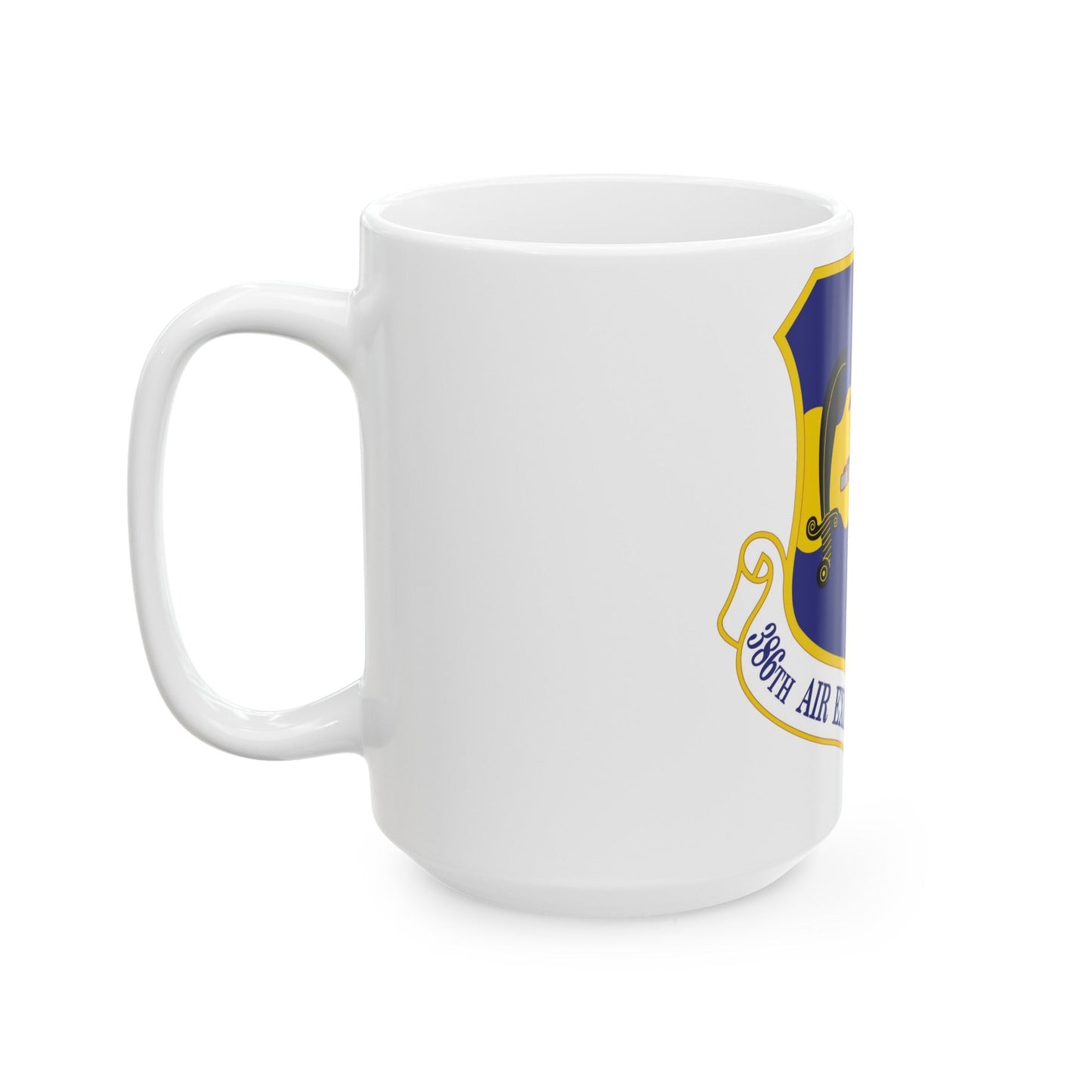 386th Air Expeditionary Wing (U.S. Air Force) White Coffee Mug-The Sticker Space