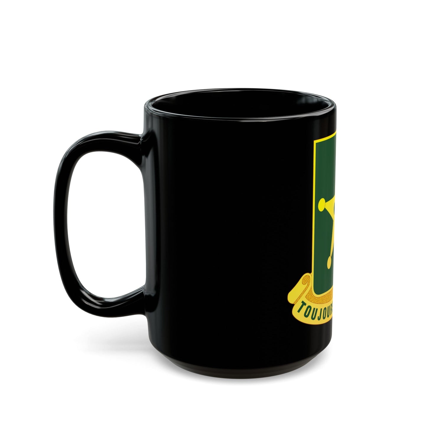 387 Military Police Battalion (U.S. Army) Black Coffee Mug-The Sticker Space