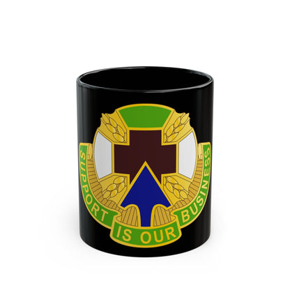 388 Medical Battalion (U.S. Army) Black Coffee Mug-11oz-The Sticker Space