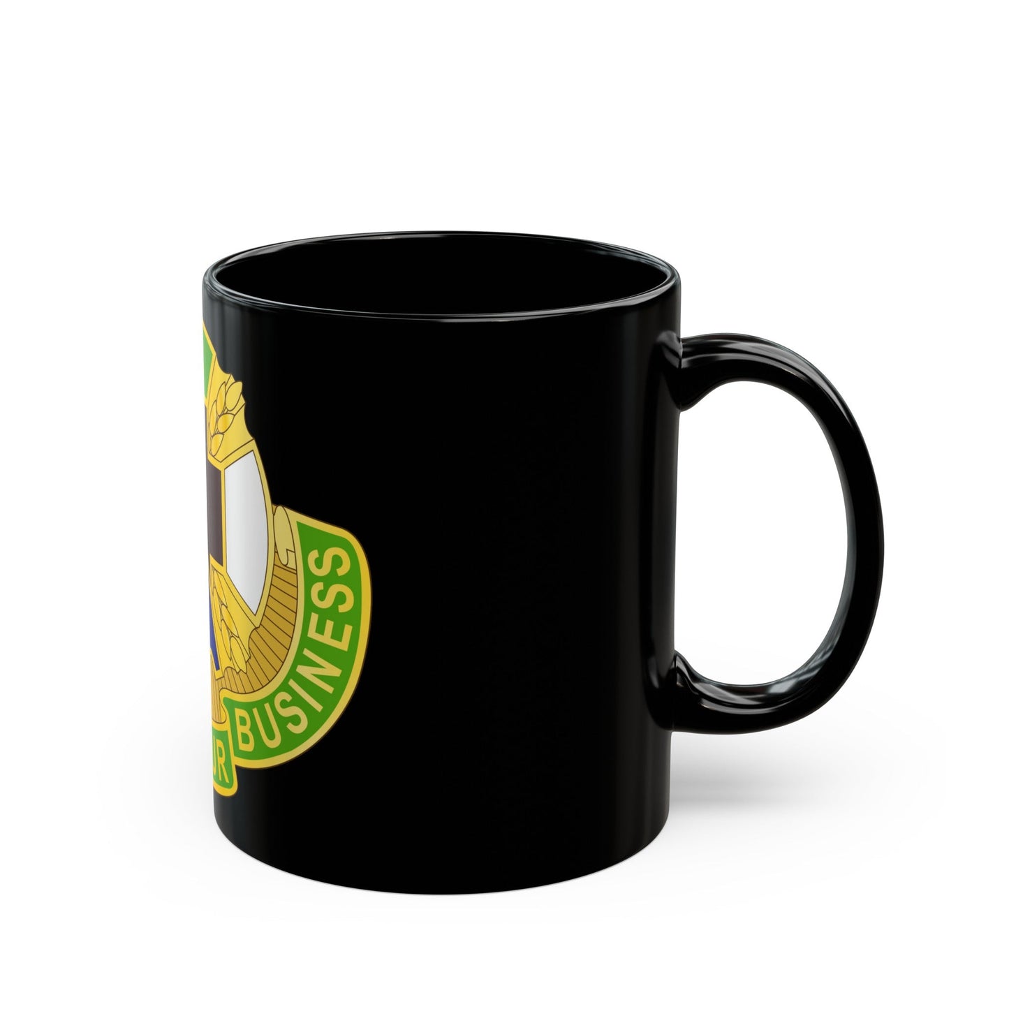 388 Medical Battalion (U.S. Army) Black Coffee Mug-The Sticker Space