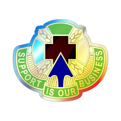 388 Medical Battalion (U.S. Army) Holographic STICKER Die-Cut Vinyl Decal-2 Inch-The Sticker Space