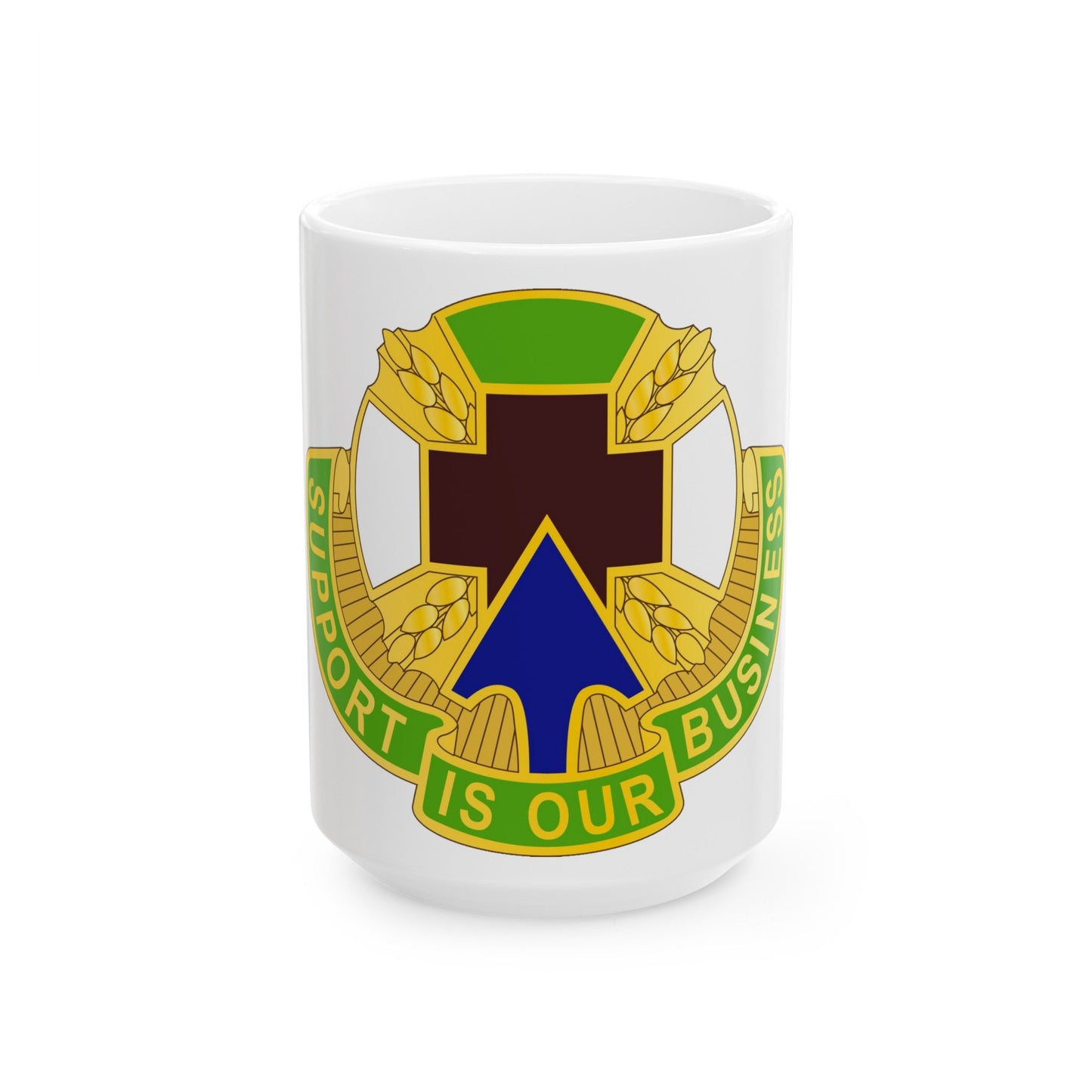 388 Medical Battalion (U.S. Army) White Coffee Mug-15oz-The Sticker Space