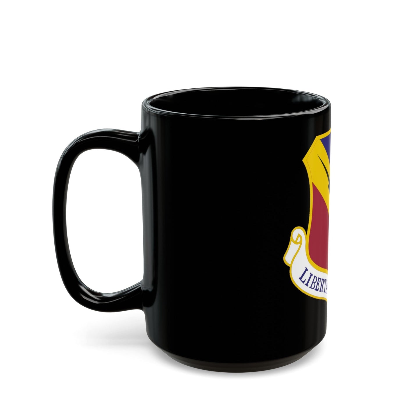 388th Fighter Wing (U.S. Air Force) Black Coffee Mug-The Sticker Space