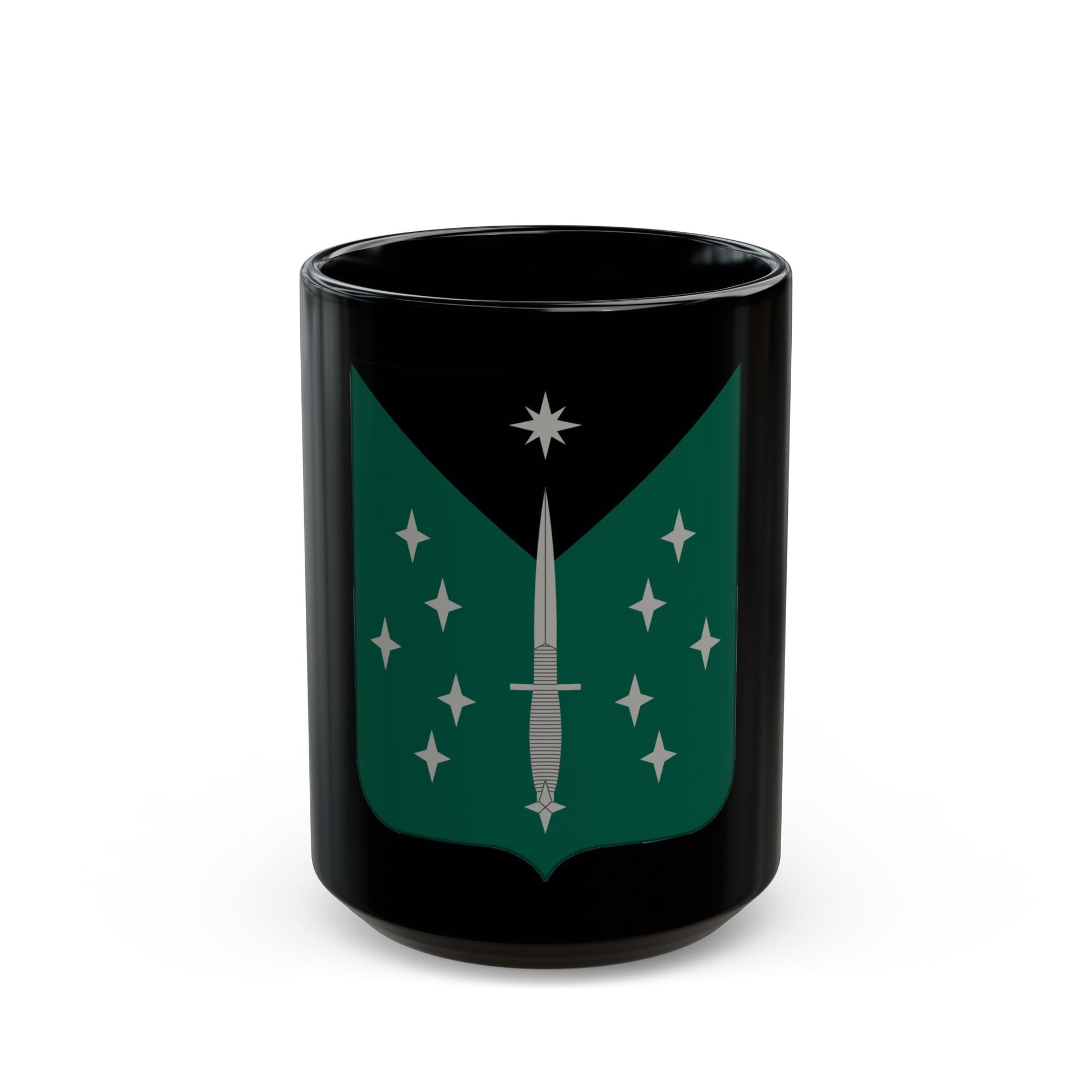 389 Military Intelligence Battalion (U.S. Army) Black Coffee Mug-15oz-The Sticker Space