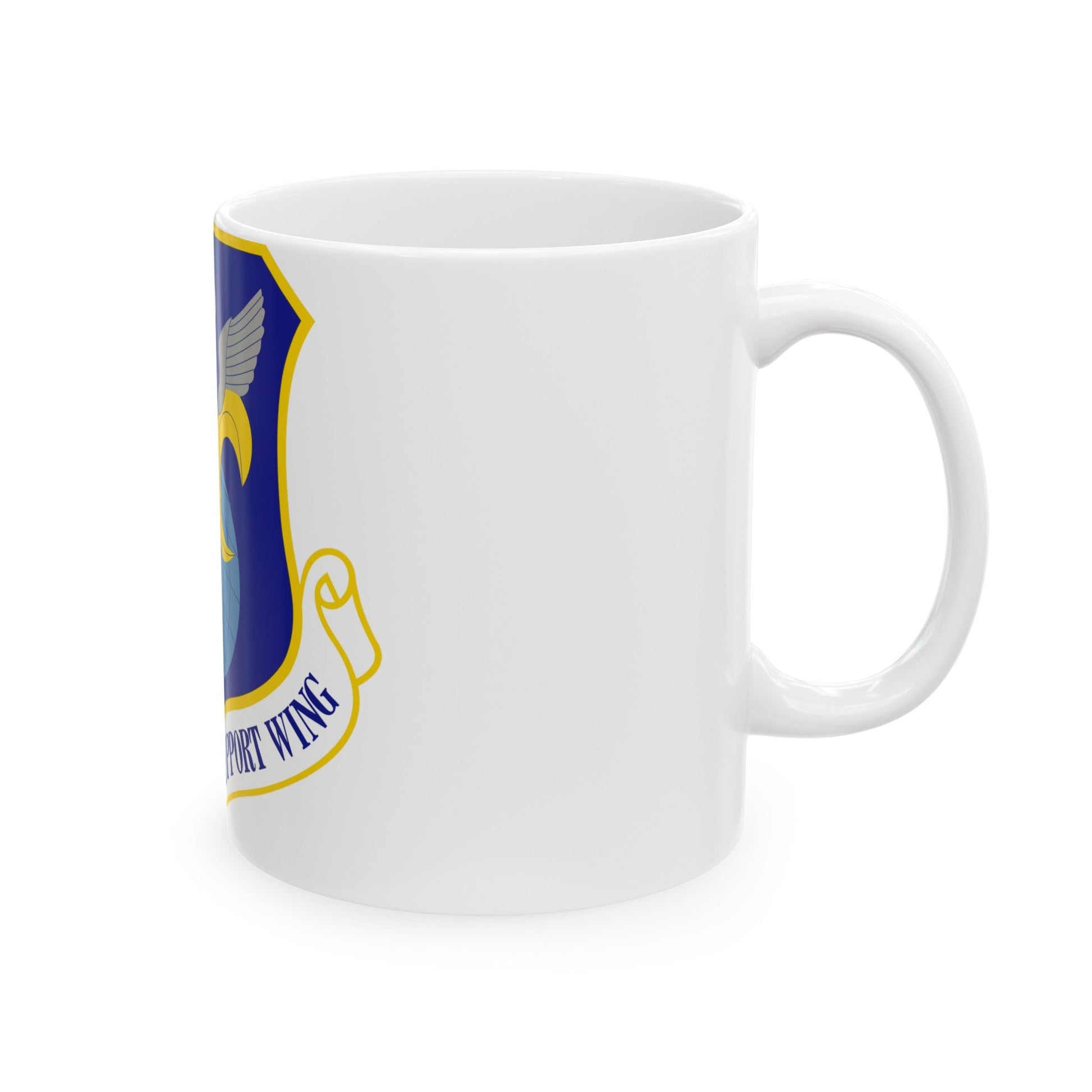 38th Combat Support Wing (U.S. Air Force) White Coffee Mug-The Sticker Space