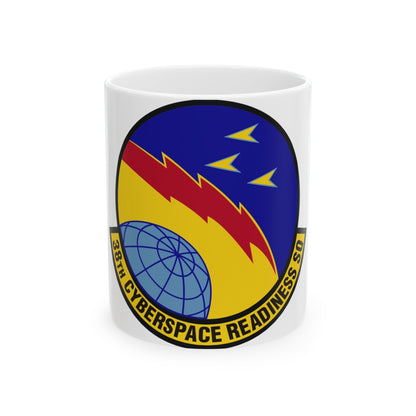 38th Cyberspace Readiness Squadron (U.S. Air Force) White Coffee Mug-11oz-The Sticker Space