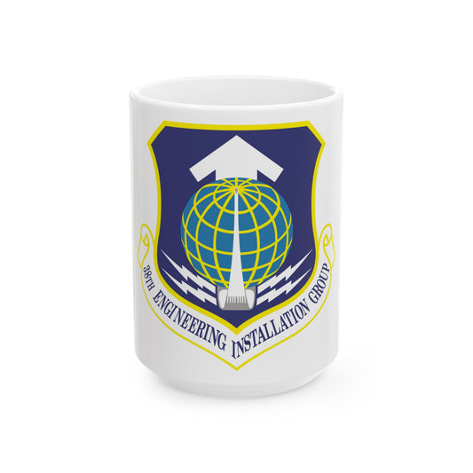 38th Engineering Installation Group (U.S. Air Force) White Coffee Mug