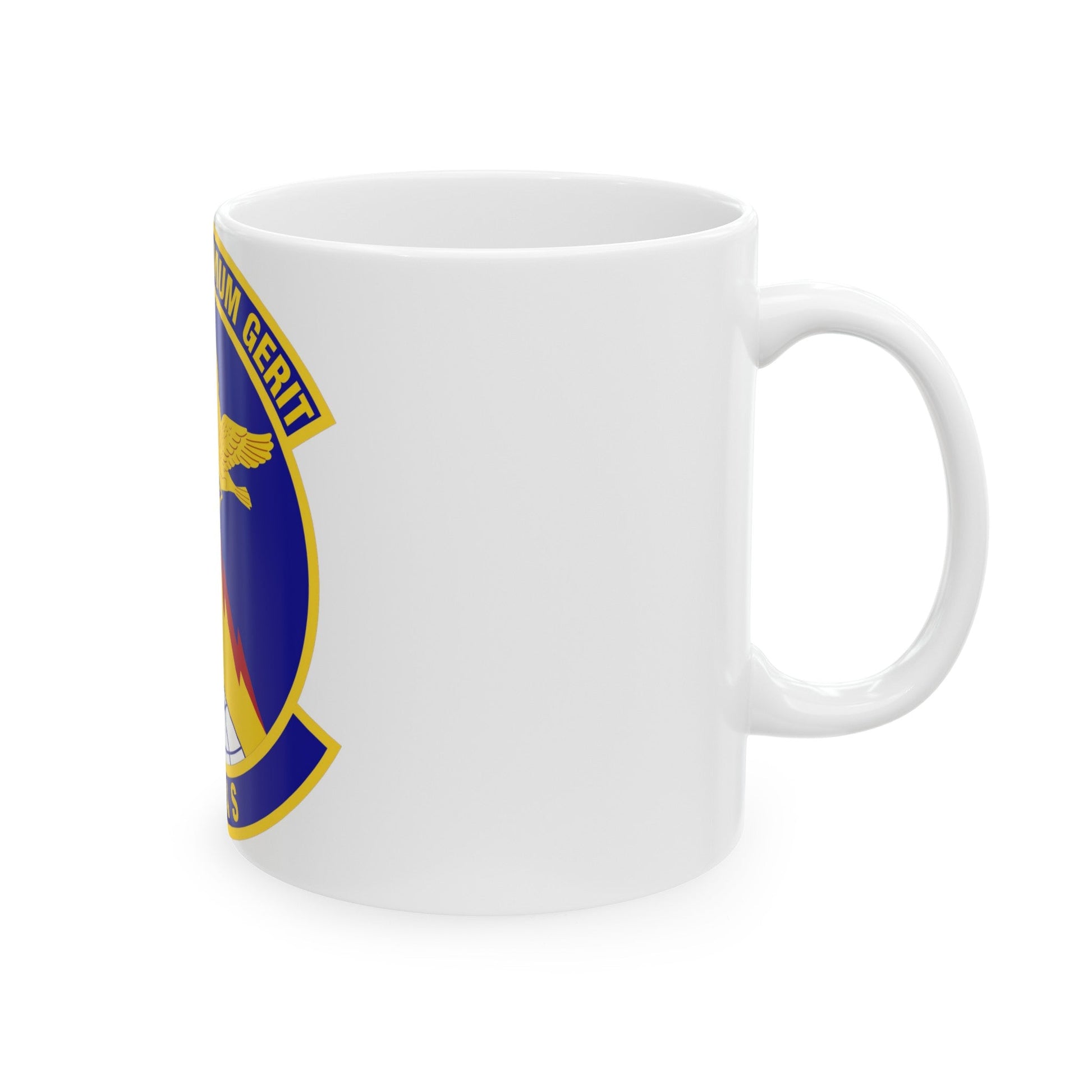 38th Expeditionary Airlift Squadron (U.S. Air Force) White Coffee Mug-The Sticker Space