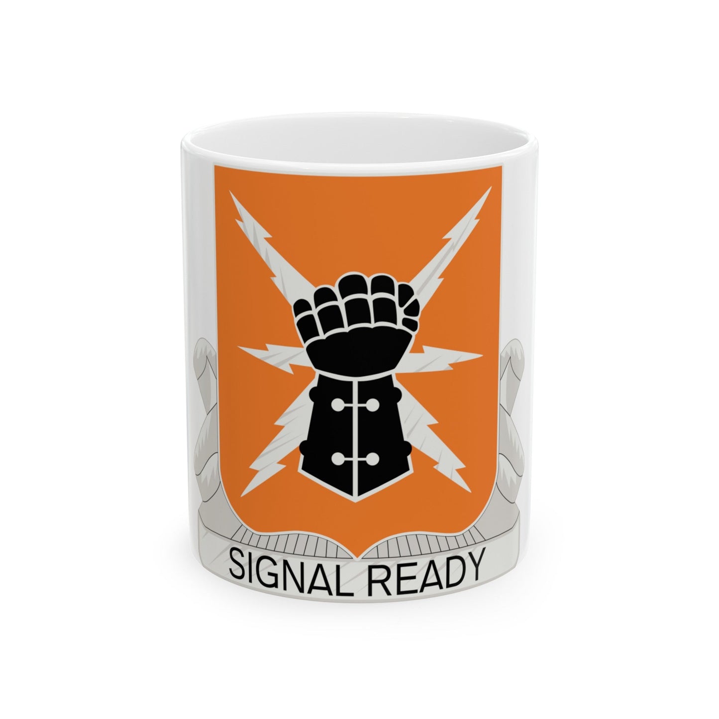 38th Signal Battalion (U.S. Army) White Coffee Mug-11oz-The Sticker Space