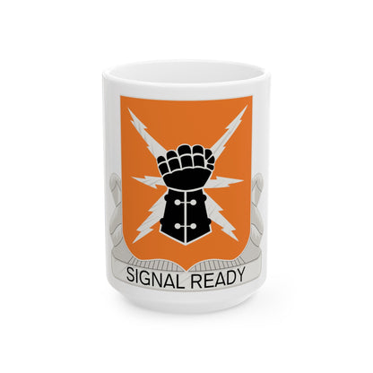 38th Signal Battalion (U.S. Army) White Coffee Mug-15oz-The Sticker Space
