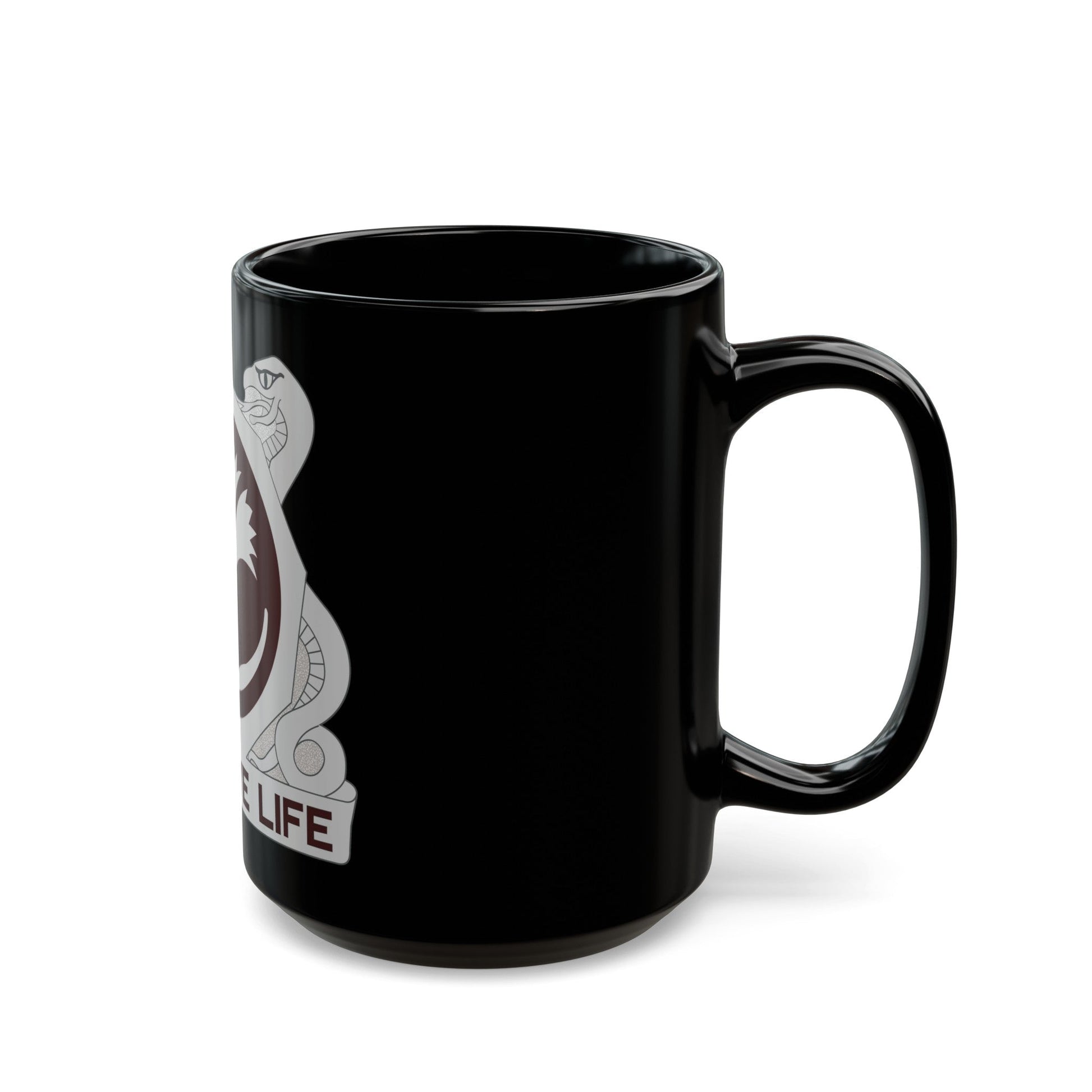 39 Medical Group (U.S. Army) Black Coffee Mug-The Sticker Space
