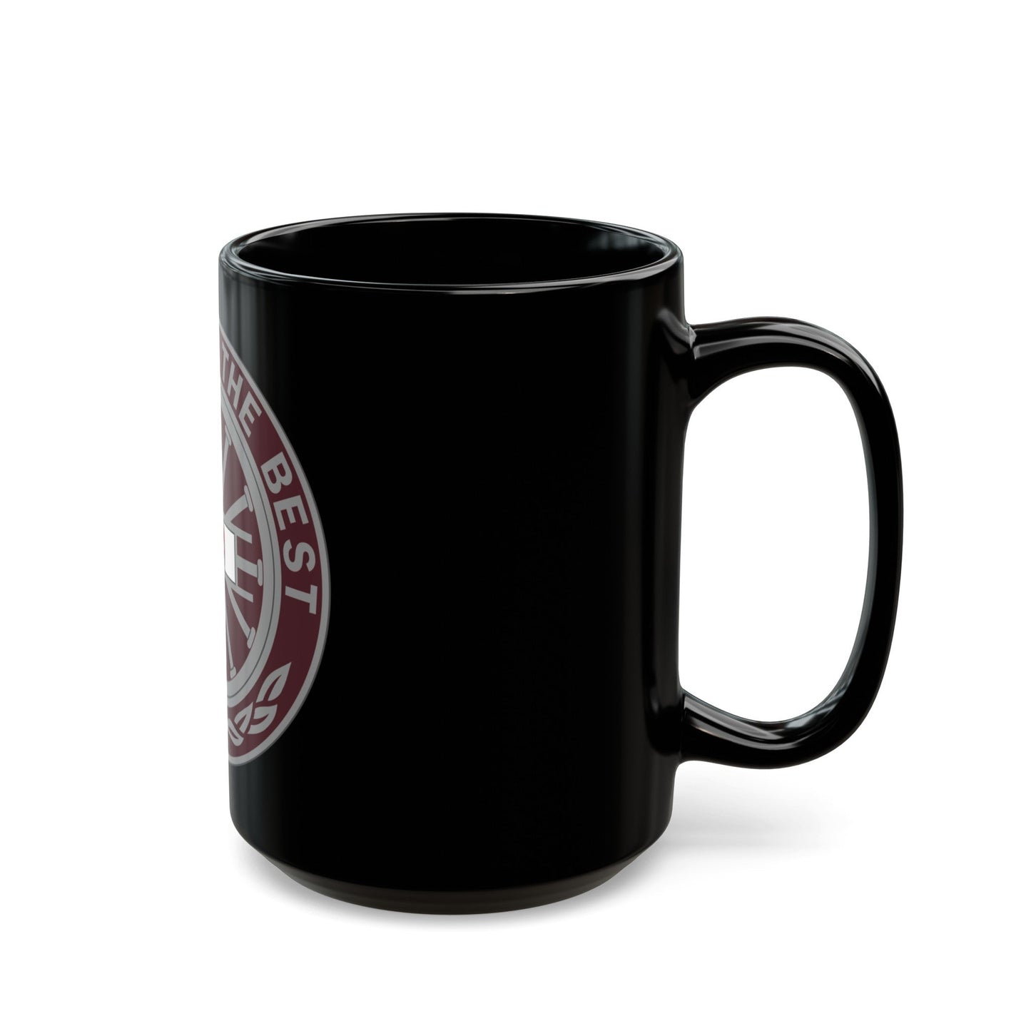 396 Field Hospital (U.S. Army) Black Coffee Mug-The Sticker Space