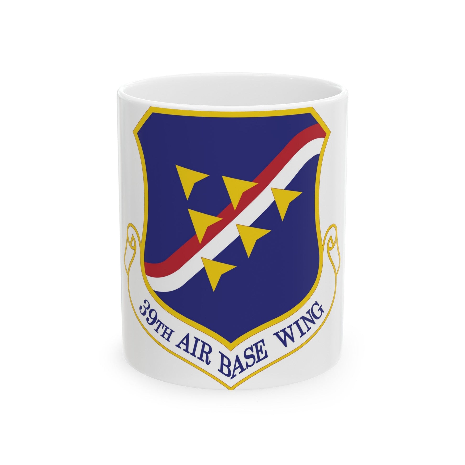 39th Air Base Wing (U.S. Air Force) White Coffee Mug-11oz-The Sticker Space