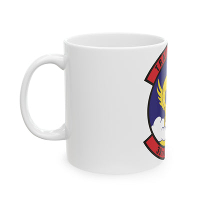 39th Airlift Squadron (U.S. Air Force) White Coffee Mug-The Sticker Space
