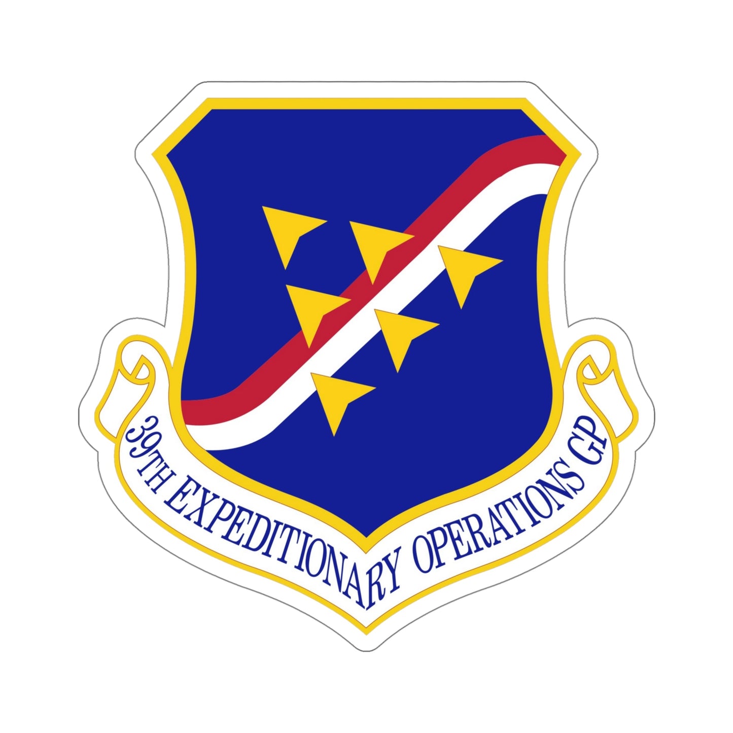 39th Expeditionary Operations Group (U.S. Air Force) STICKER Vinyl Die-Cut Decal-5 Inch-The Sticker Space