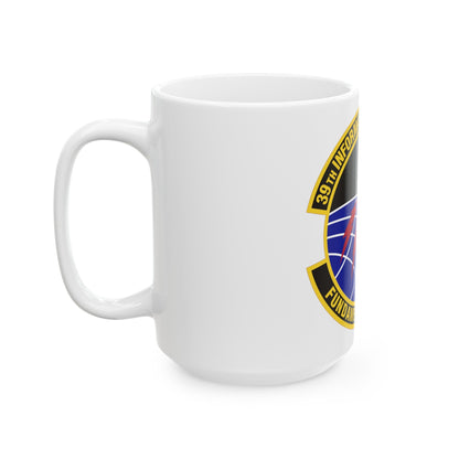 39th Information Operations Squadron (U.S. Air Force) White Coffee Mug-The Sticker Space