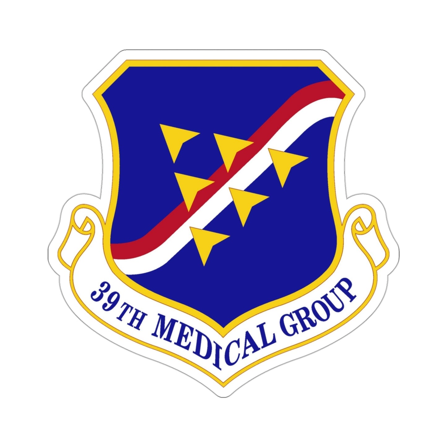 39th Medical Group (U.S. Air Force) STICKER Vinyl Die-Cut Decal-3 Inch-The Sticker Space