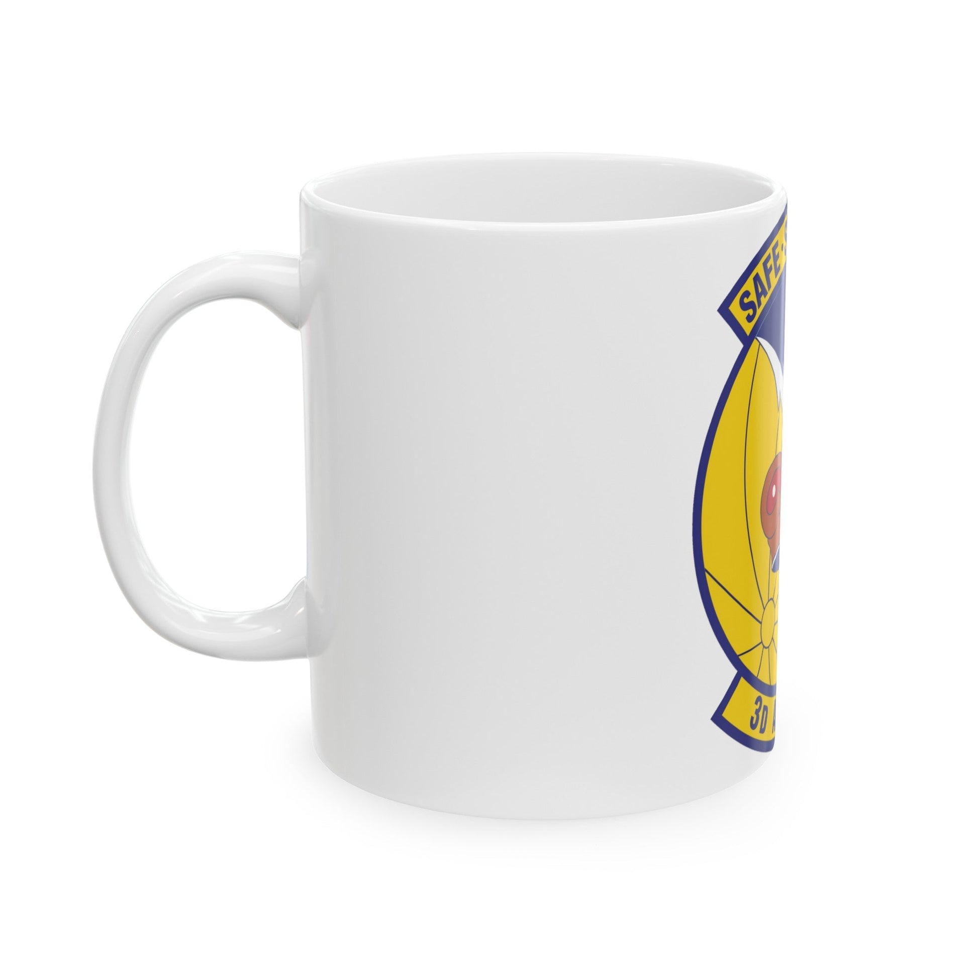 3d Airlift Squadron (U.S. Air Force) White Coffee Mug-The Sticker Space