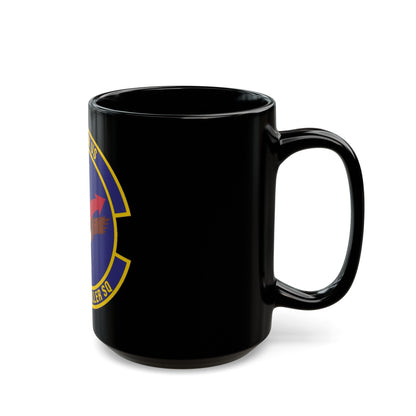 3d Comptroller Squadron (U.S. Air Force) Black Coffee Mug-The Sticker Space