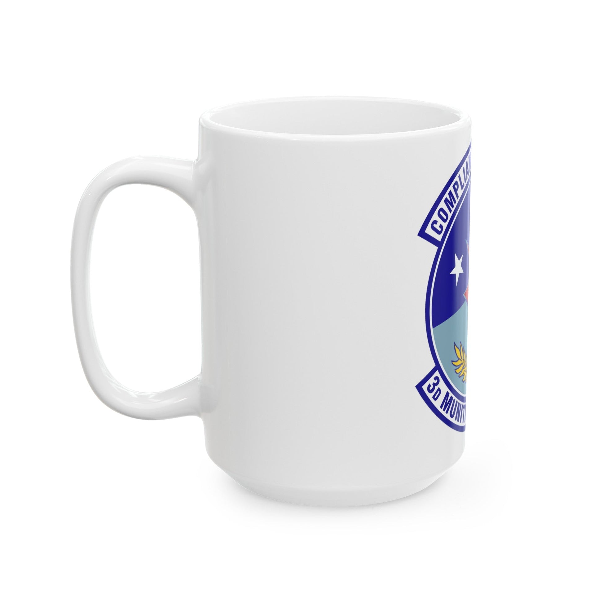 3d Munitions Squadron (U.S. Air Force) White Coffee Mug-The Sticker Space