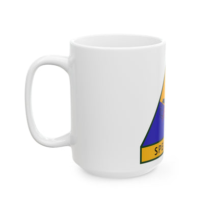 3rd Armored Division (U.S. Army) White Coffee Mug-The Sticker Space