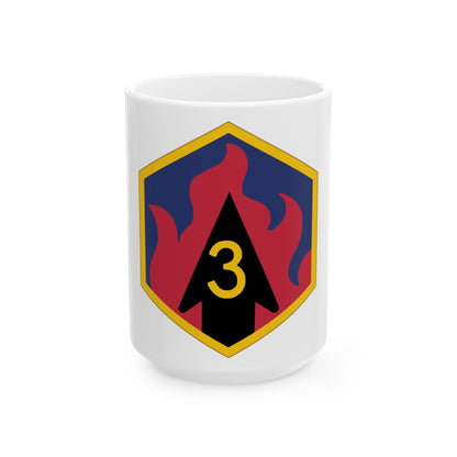 3rd Chemical Brigade (U.S. Army) White Coffee Mug-15oz-The Sticker Space