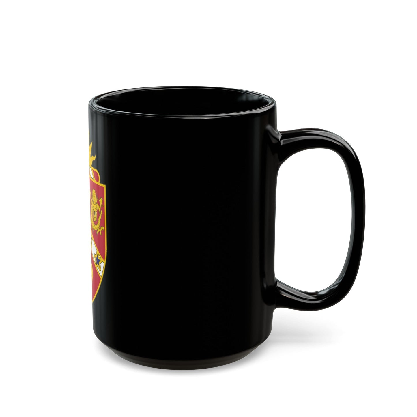 3rd Field Artillery Regiment (U.S. Army) Black Coffee Mug-The Sticker Space