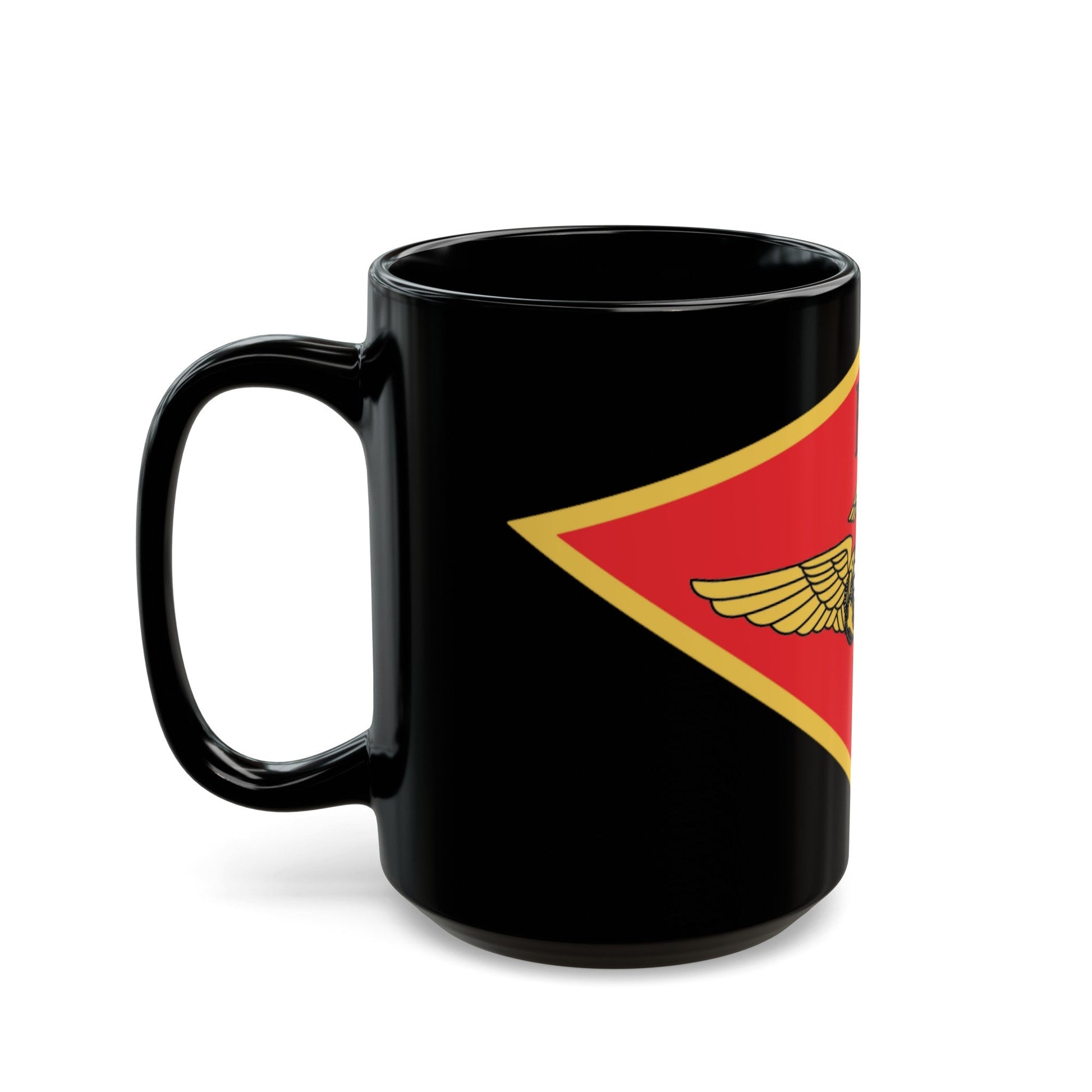 3rd MAW FWD (USMC) Black Coffee Mug-The Sticker Space