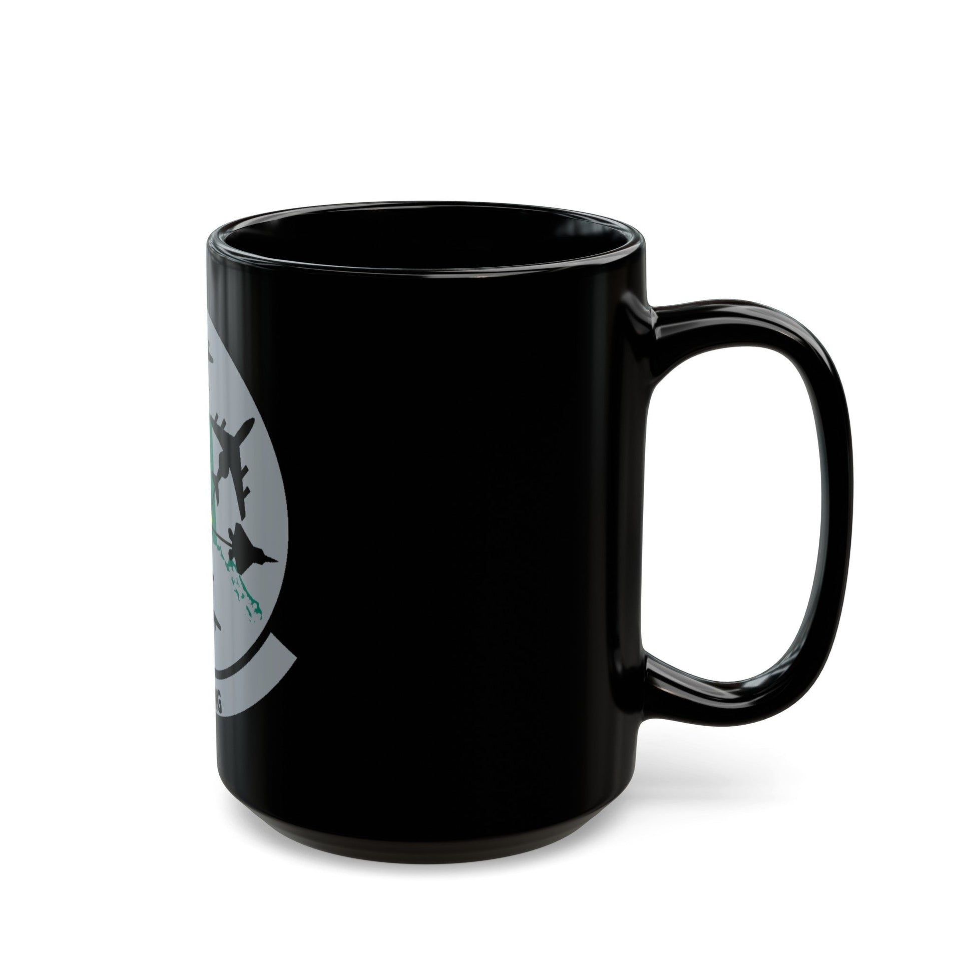 3rd Wing v2 (U.S. Air Force) Black Coffee Mug-The Sticker Space
