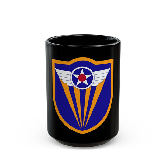 4 Air Force (U.S. Army) Black Coffee Mug