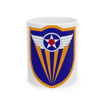 4 Air Force (U.S. Army) White Coffee Mug-11oz-The Sticker Space