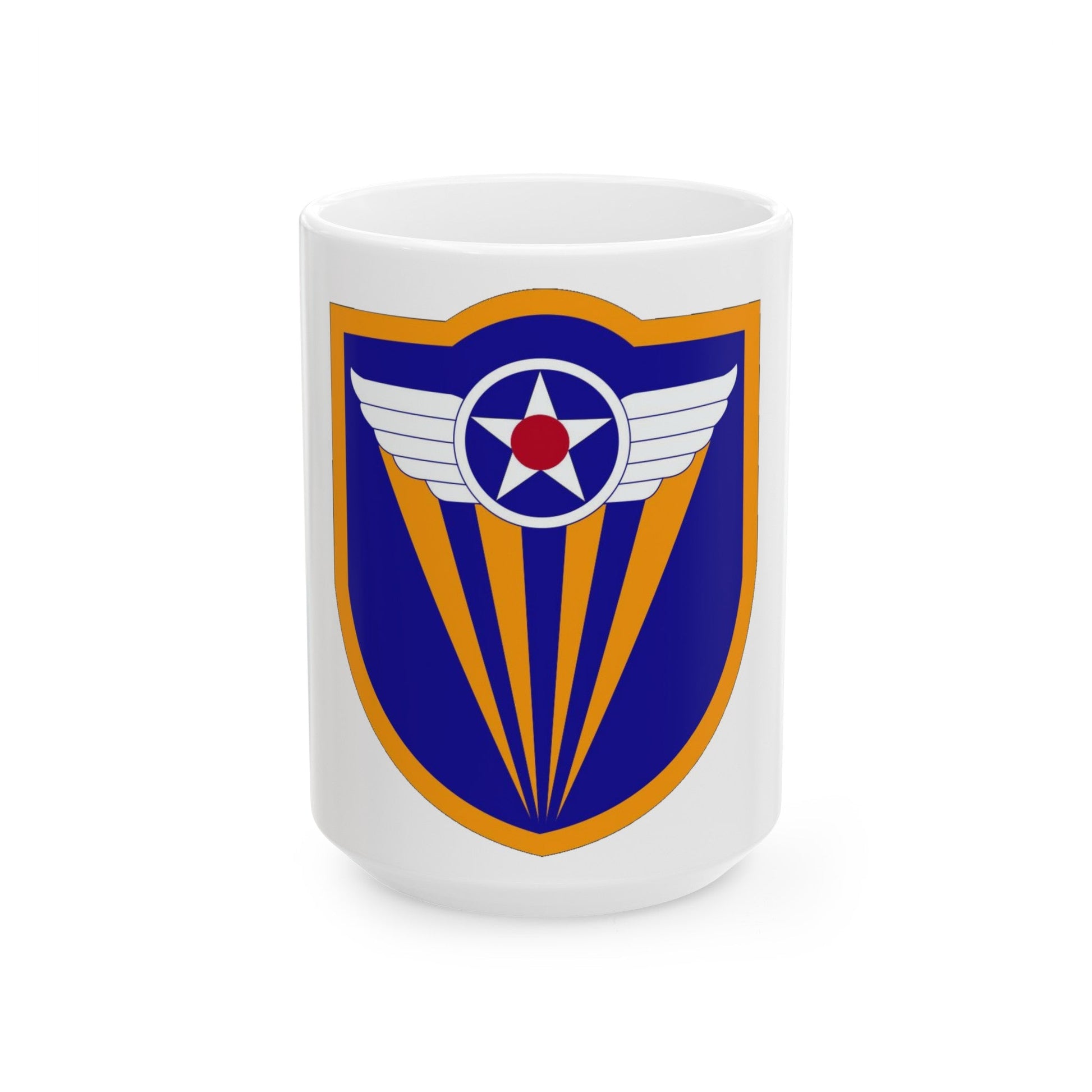 4 Air Force (U.S. Army) White Coffee Mug-15oz-The Sticker Space