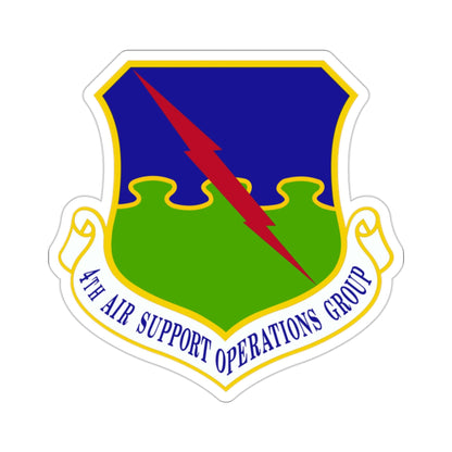 4 Air Support Operations Group USAFE (U.S. Air Force) STICKER Vinyl Die-Cut Decal-2 Inch-The Sticker Space