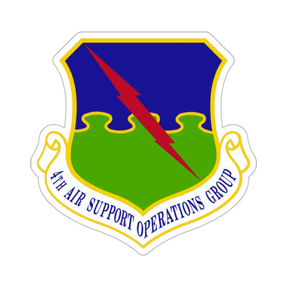 4 Air Support Operations Group USAFE (U.S. Air Force) STICKER Vinyl Die-Cut Decal-4 Inch-The Sticker Space