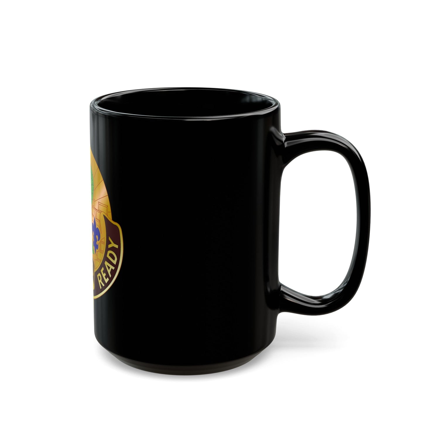 4 Medical Brigade 2 (U.S. Army) Black Coffee Mug-The Sticker Space