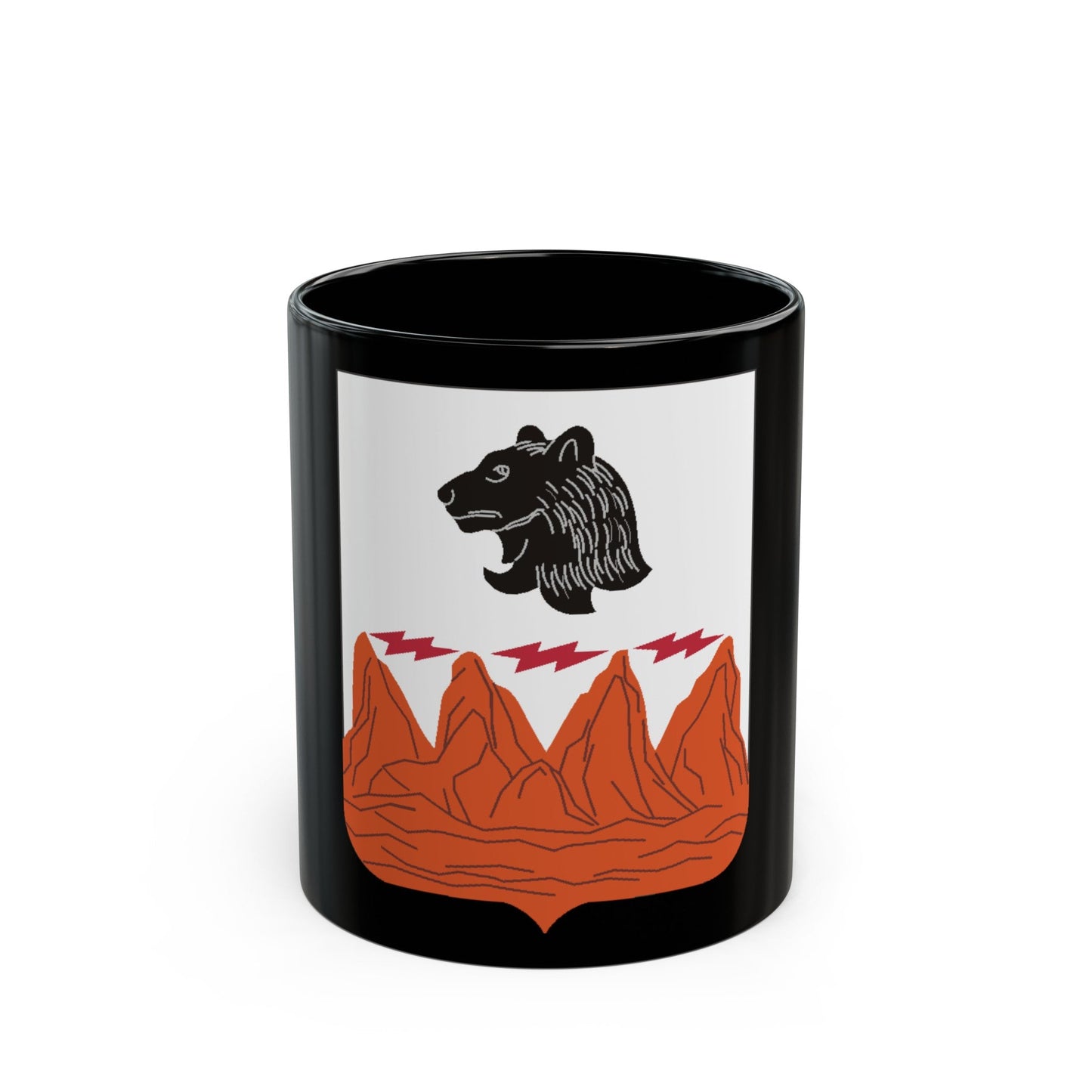 4 Signal Battalion 2 (U.S. Army) Black Coffee Mug